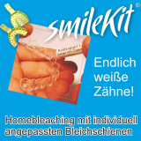 smileKit CLASSIC standard: Professionelles Homebleaching wie beim Zahnarzt, aber guenstig! Weltweit!